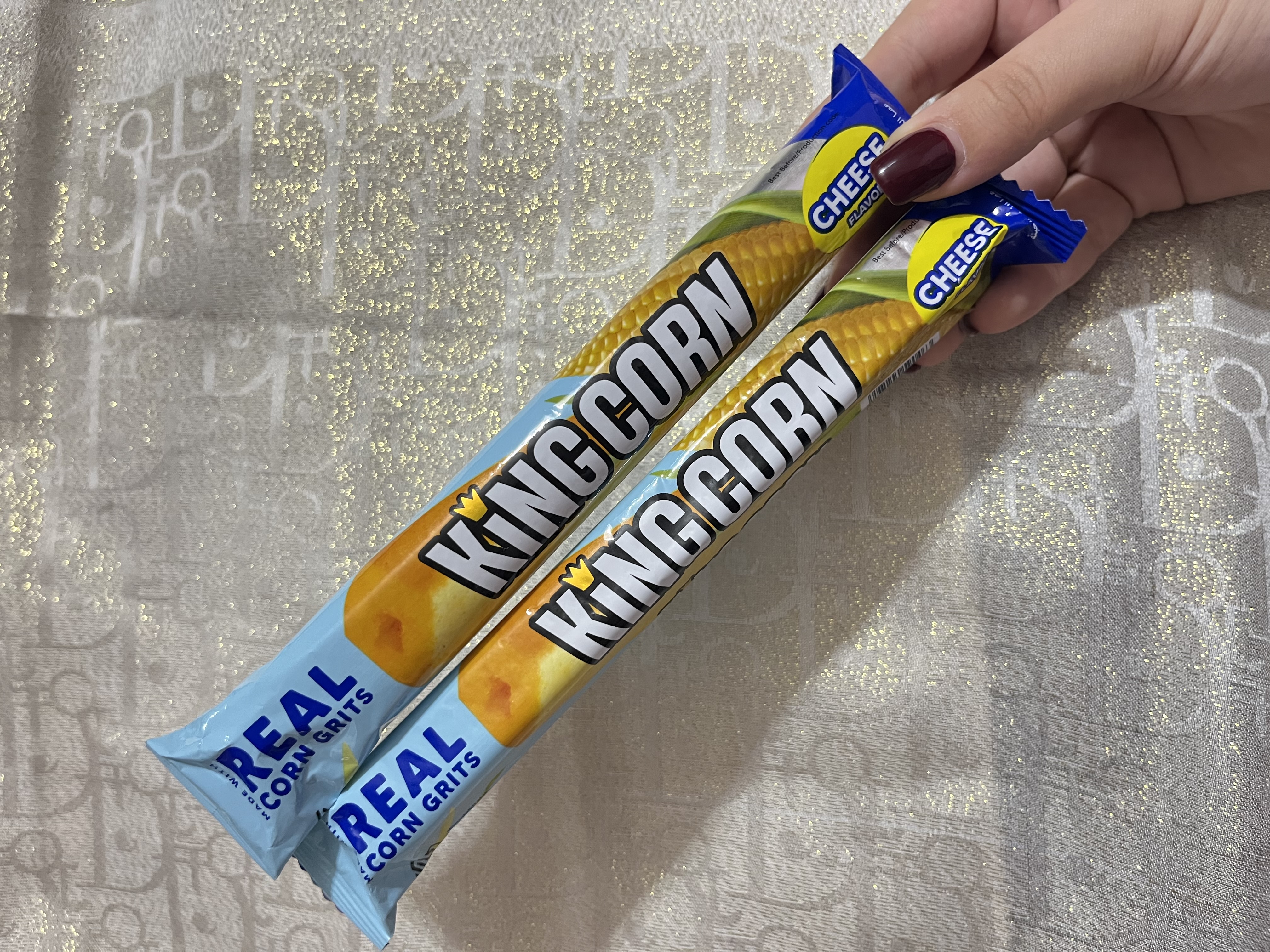 اسنک کینگ کورن با طعم ذرت🌽
